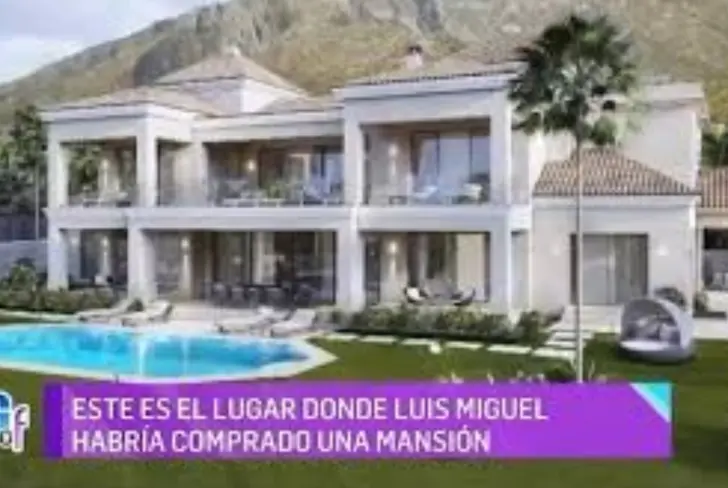 Esta sería la mansión de Luis Miguel en España