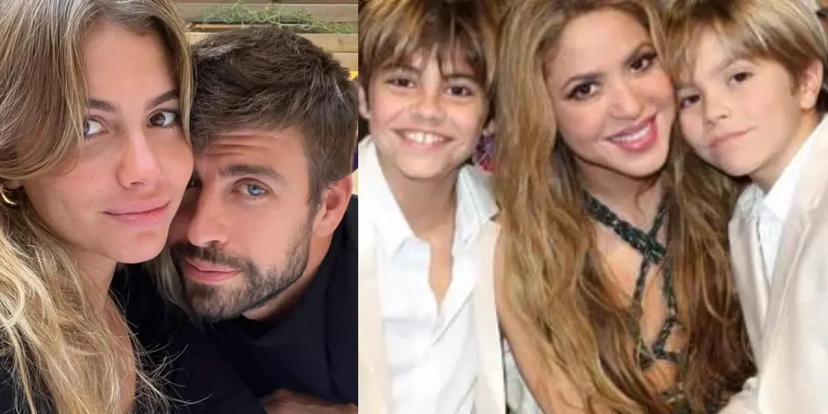 Revelan cómo fue el encuentro entre Clara Chía y los hijos de Shakira y Piqué