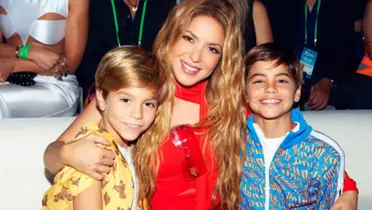 Así celebró San Valentín, Shakira acompañada de sus hijos    