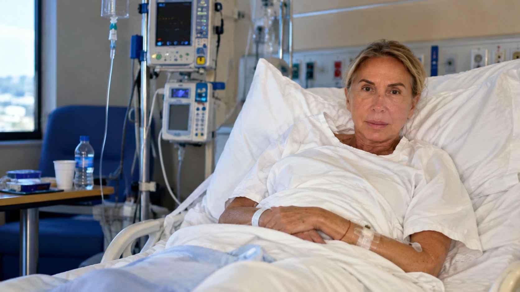 Laura Bozzo hospitalizada en México